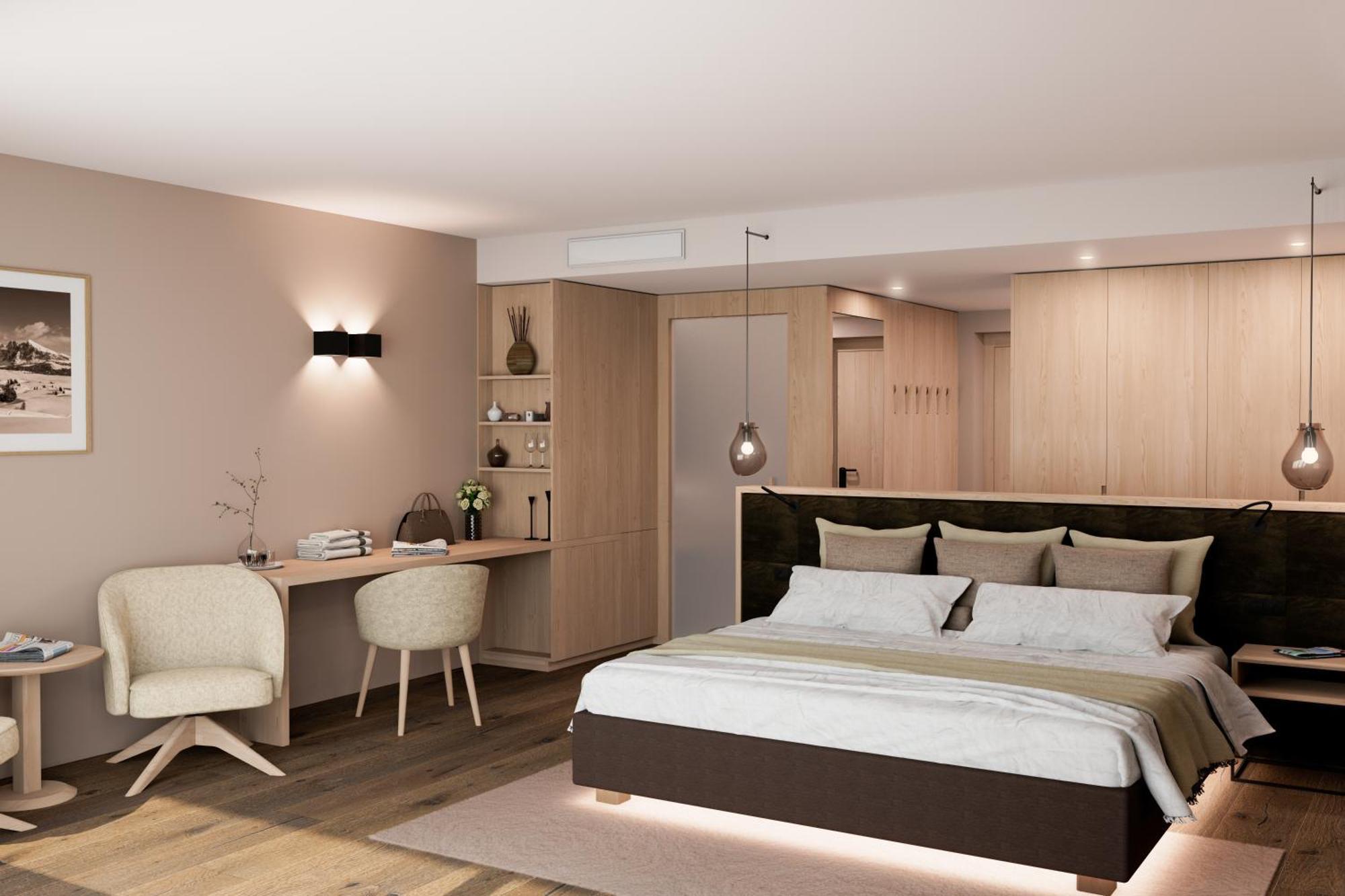 Hotel Alpenflora Castelrotto Pokój zdjęcie