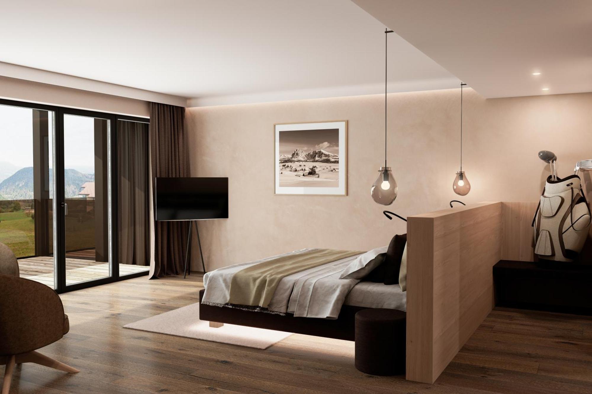 Hotel Alpenflora Castelrotto Pokój zdjęcie