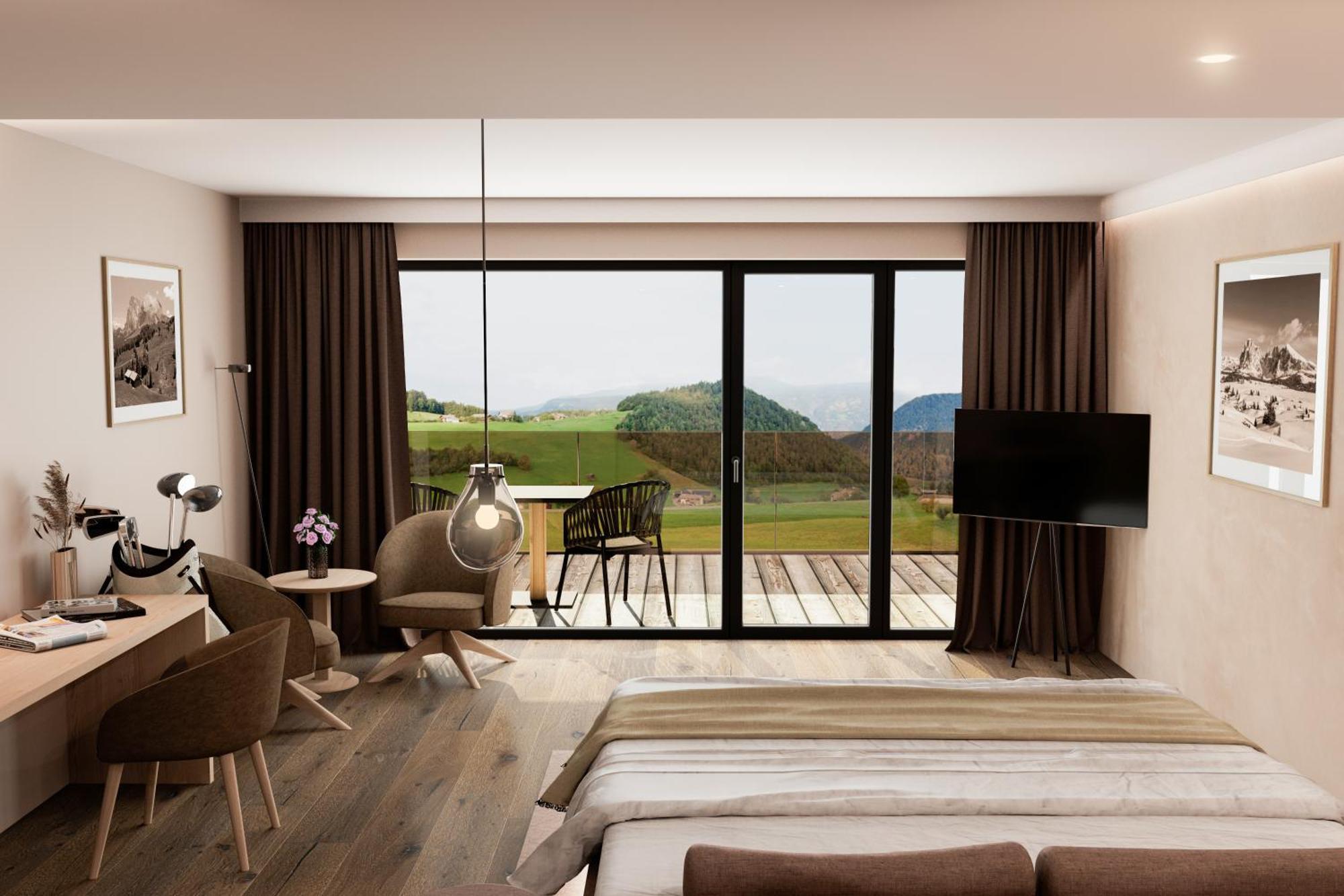 Hotel Alpenflora Castelrotto Pokój zdjęcie